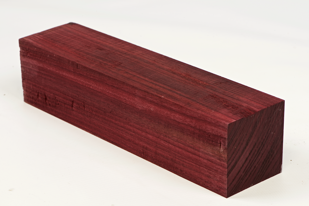 3 Pieces Purpleheart Wood Boards – 1/8 X 2 X 16 Inches, Exotic Lumber Blanks