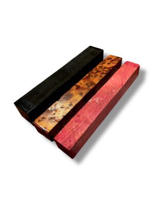 Ebony Thuya Burr Pink Ivory