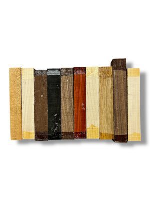 Wood Pen Blank Pack – Mixed Hardwood Selection