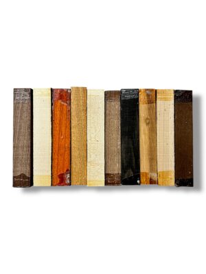 Wood Pen Blank Pack – Mixed Hardwood Selection