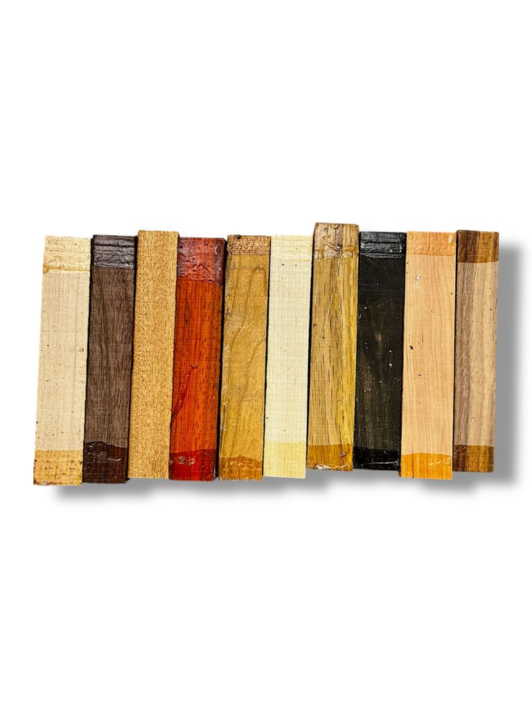 Wood Pen Blank Pack – Mixed Hardwood Selection