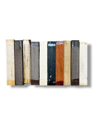 Wood Pen Blank Pack – Mixed Hardwood Selection