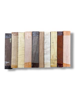 Wood Pen Blank Pack – Mixed Hardwood Selection