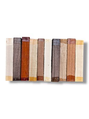 Wood Pen Blank Pack – Mixed Hardwood Selection