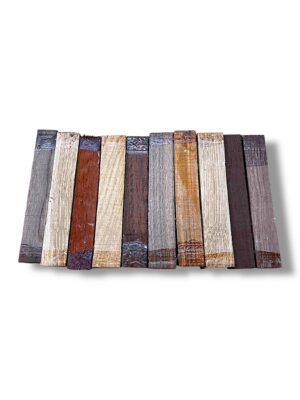 Wood Pen Blank Pack – Mixed Hardwood Selection
