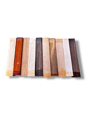 Wood Pen Blank Pack – Mixed Hardwood Selection