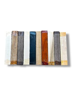 Wood Pen Blank Pack – Mixed Hardwood Selection