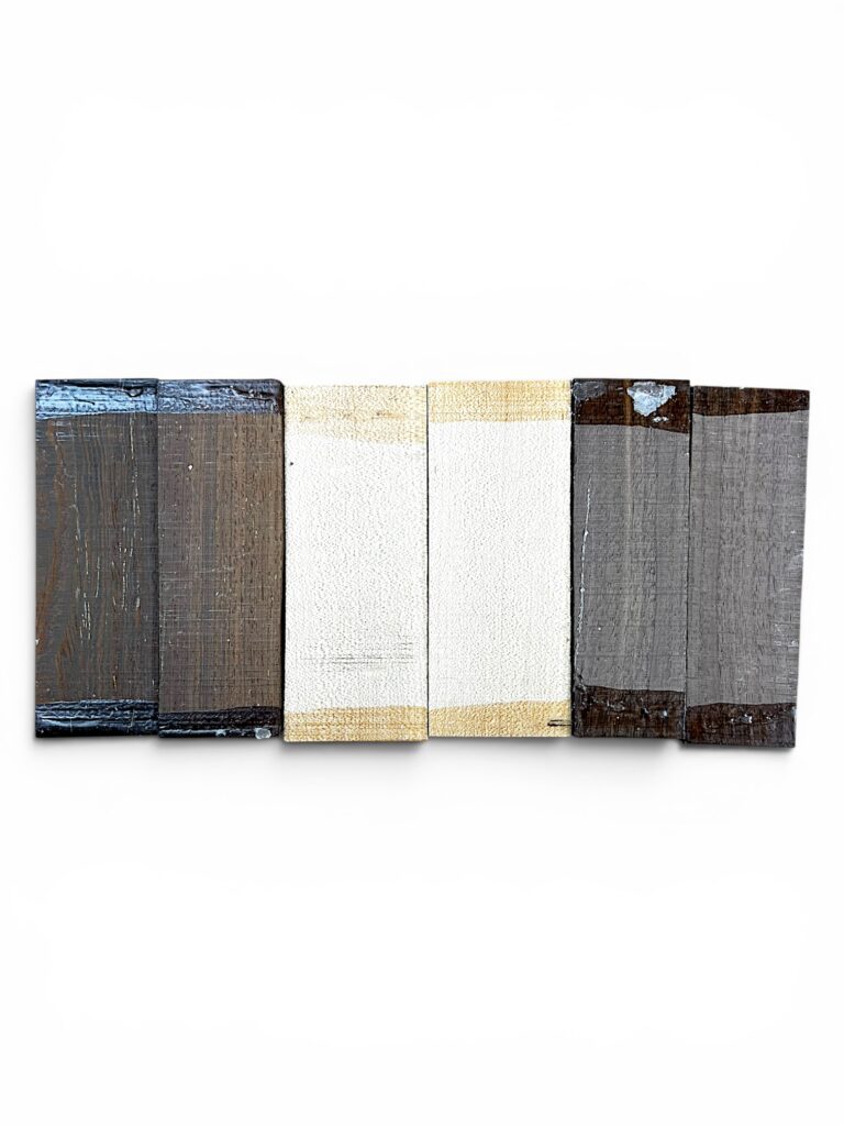 walnut, padauk, wenge, maple, purpleheart, amazaque