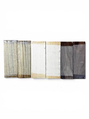 walnut, padauk, wenge, maple, purpleheart, amazaque