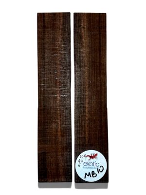 Macassar Ebony razor scales 200x40x5mm ( MB10 )