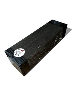 Ebony 11"x3"x2.75" ( approx ) air dried - P 3