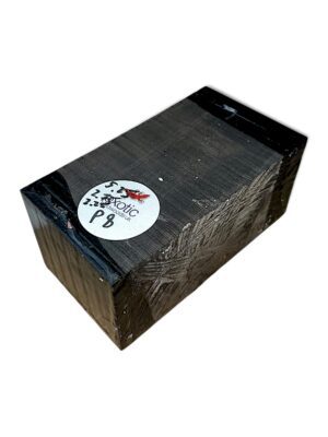 Ebony 2.75"x2.25"x5.25" ( approx ) air dried - P 8