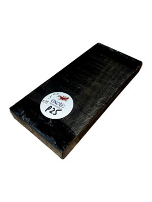 Ebony 6.5"x3"x0.75" ( approx ) air dried - P 25