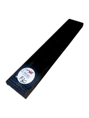 Ebony 10.75"x2"x0.5" ( approx ) air dried - P 30