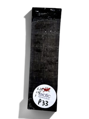 Ebony 6.25"x1.75"x1" ( approx ) air dried - P 33