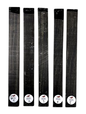 Ebony 400x40x5mm ( approx ) air dried - No 5 - 1 piece only