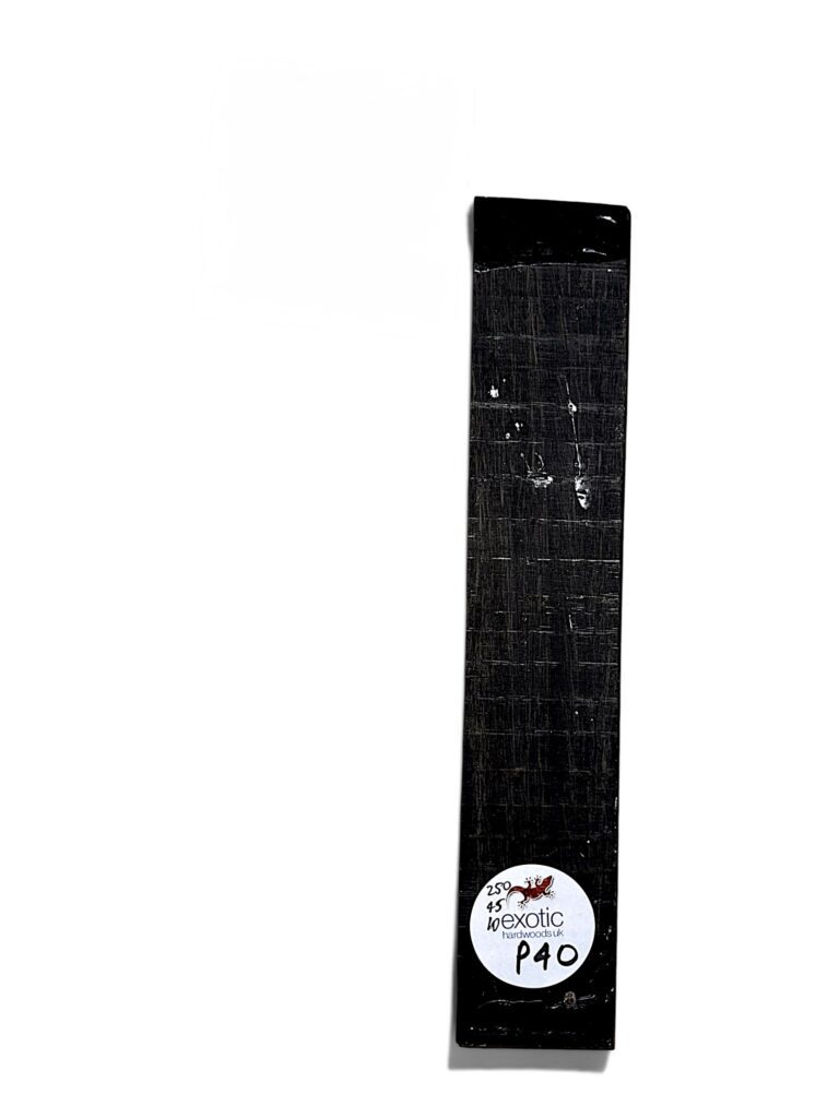 Ebony 250x45x10mm ( approx ) air dried - P 40 - Image 2