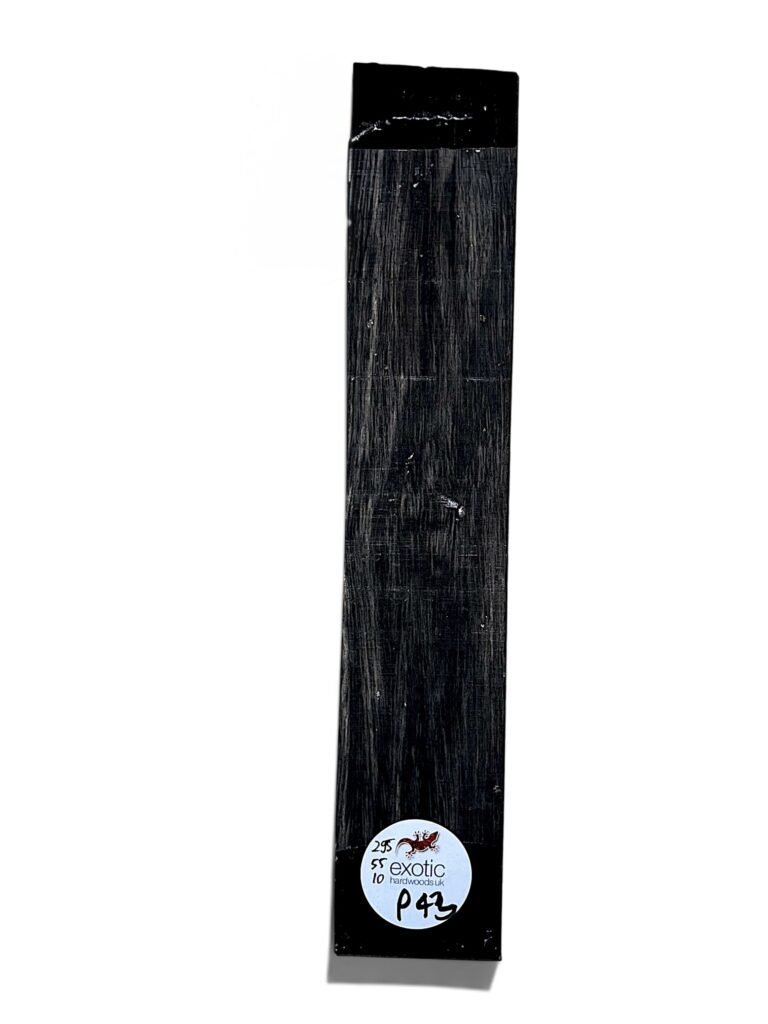 Ebony 295x55x10mm ( approx ) air dried - P 43