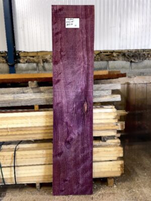 Purpleheart lumber 84"x18"x1.75" (kiln dried) - S5