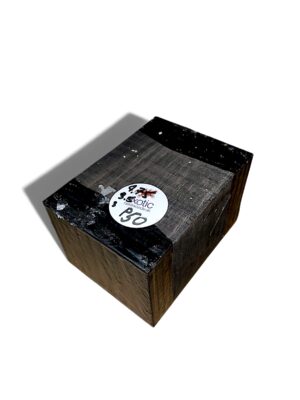 Ebony 4.75"x3.5"x3" ( approx ) air dried - P 50