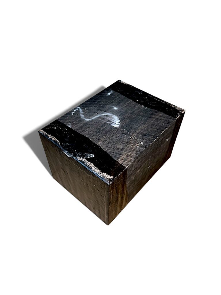 Ebony 4.75"x3.5"x3" ( approx ) air dried - P 50 - Image 2