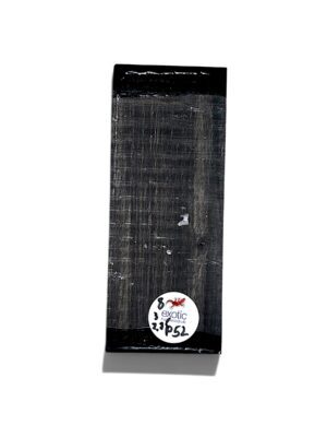 Ebony 8"x3"x2.75" ( approx ) air dried - P 52 with cracks