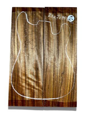 Beli Guitar Body Blank 2  pieces 21" x 7" x 45mm - BL1