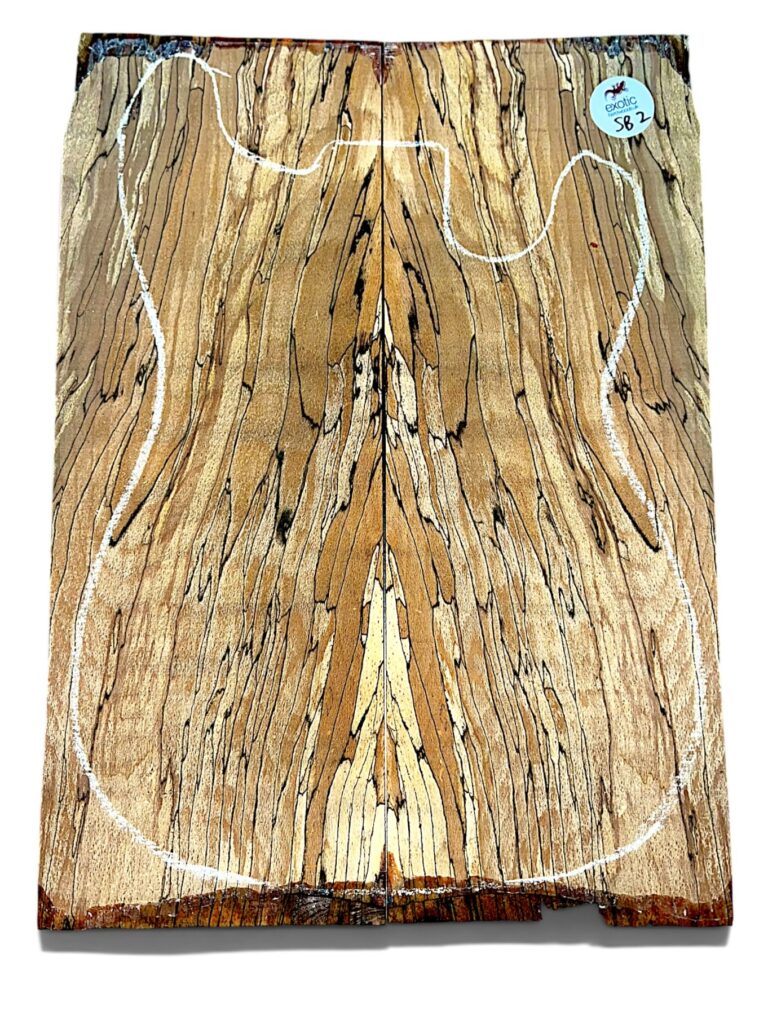 Spalted Beech Guitar Top – 2 Piece Set ( SB2 )