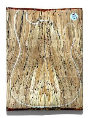 Spalted Beech Guitar Top – 2 Piece Set ( SB4 )