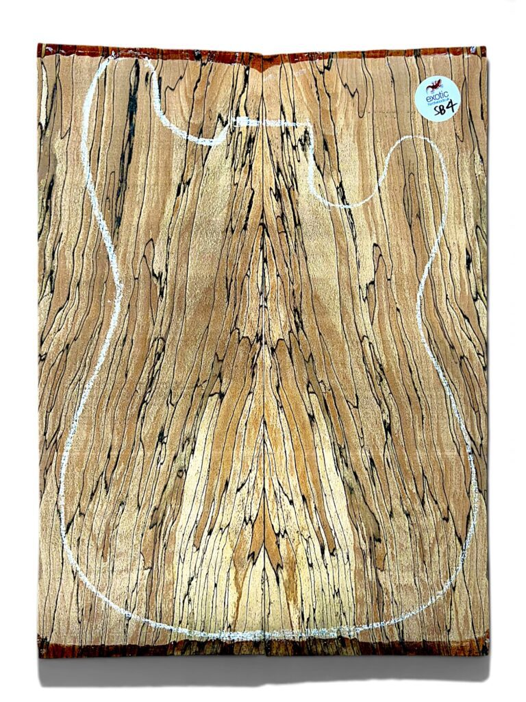 Spalted Beech Guitar Top – 2 Piece Set ( SB4 )