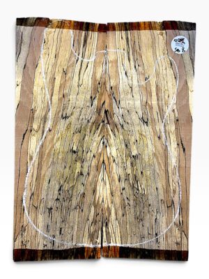 Spalted Beech Guitar Top – 2 Piece Set ( SB8 )