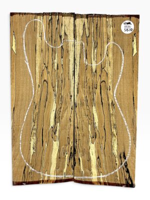 Spalted Beech Guitar Top – 2 Piece Set ( SB10 )