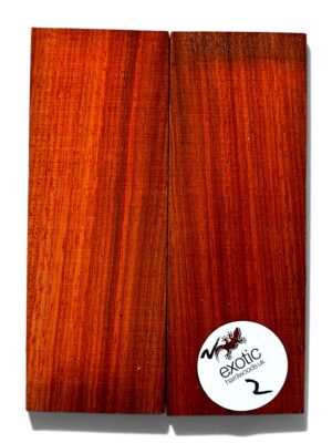 Padauk Knife Scales - 155x38x10mm - No2