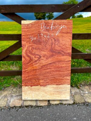 Bubinga 31"x19"x2.5" approx
