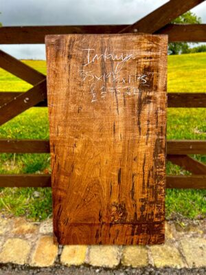 Imbuia Wood 35"x19.5"x1.75" approx ( with crack )