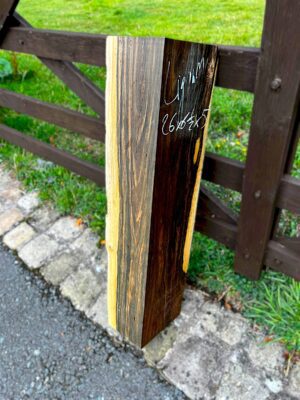 Lignum Vitae 26"x6.5"x5" approx – With Cracks