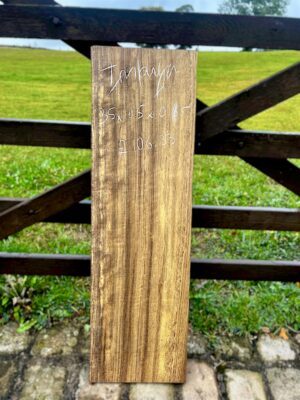 Imbuia Wood 35"x10.5"x0.85" approx
