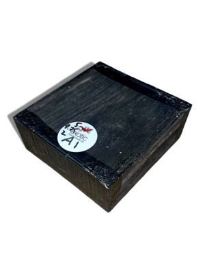 Ebony 5"x4.75"x2" approx ( A1 )