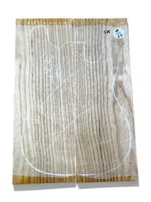 American Ash Body Blank - 510x370x48mm approx - 2 pieces ( No 44 ) 5.85kg
