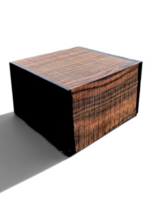Macassar Ebony 6"x6"x2" approx