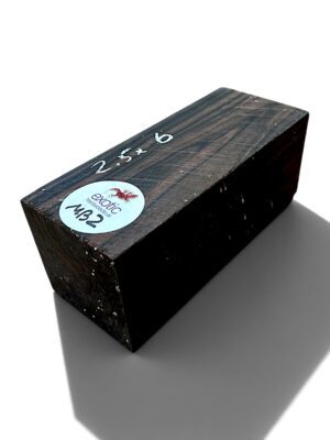 Macassar Ebony 2.5"x2.5"x6" approx ( MB2 )