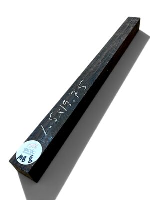 Macassar Ebony 1.5"x1.5"x19.75" approx ( MB8 )