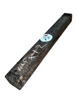 Ebony 1.25″x1.25″x12″ approx ( B5 )