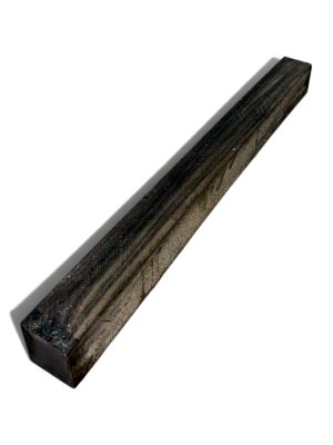 Stripy Ebony Cue Blank – 1.5" × 1.5" × 19"