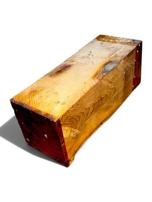 Yew - 10.5"x4"x3.75" approx