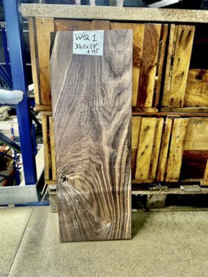 American Walnut - 30"x11"x1.90" - WQ1