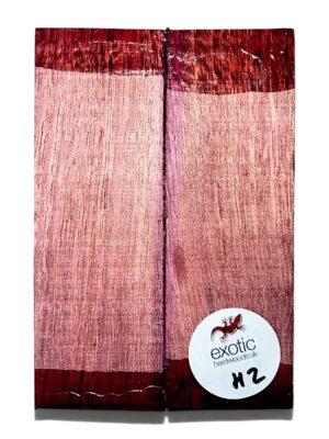 Purpleheart knife scales 155mm x 38mm x 10mm approx ( H2 )