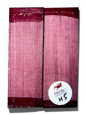 Purpleheart knife scales 155mm x 38mm x 10mm approx ( H5 )