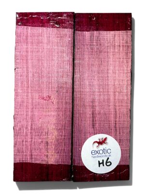 Purpleheart knife scales 155mm x 38mm x 10mm approx ( H6 )
