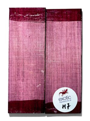Purpleheart knife scales 155mm x 38mm x 10mm approx ( H7 )